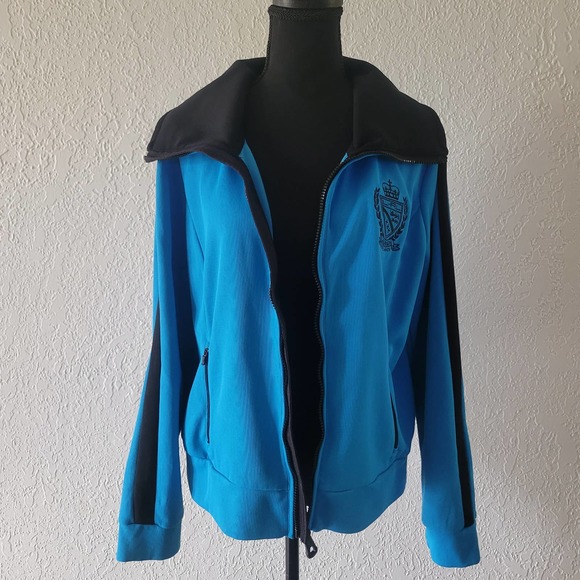 Lauren Ralph Lauren Womens Cropped Knit Full Zip Active Jacket✨️sz L - Picture 5 of 16